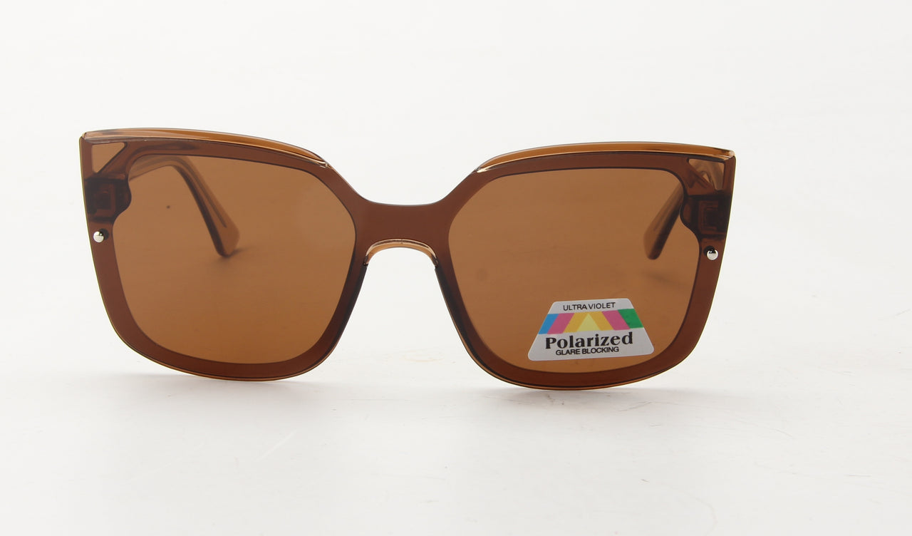 Women Access Sunglasses: Suntan - Brown - SpecSMART Eye Clinic (Front View)