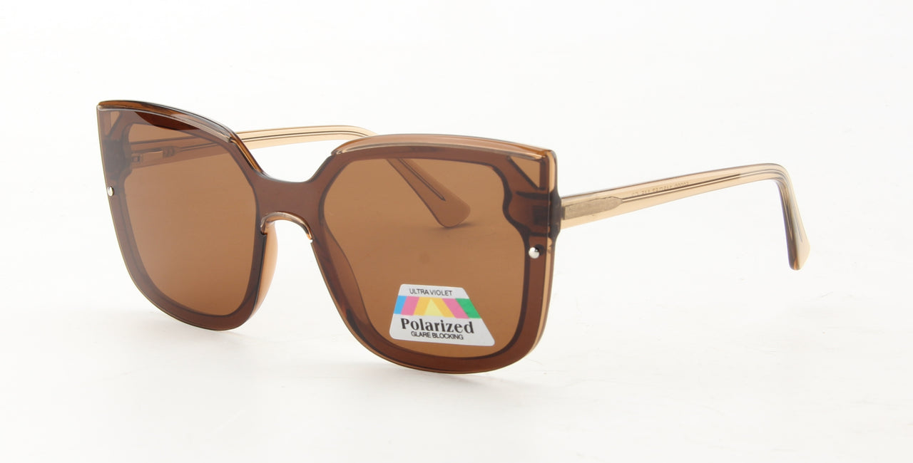 Women Access Sunglasses: Suntan - Brown - SpecSMART Eye Clinic (Diagonal View)