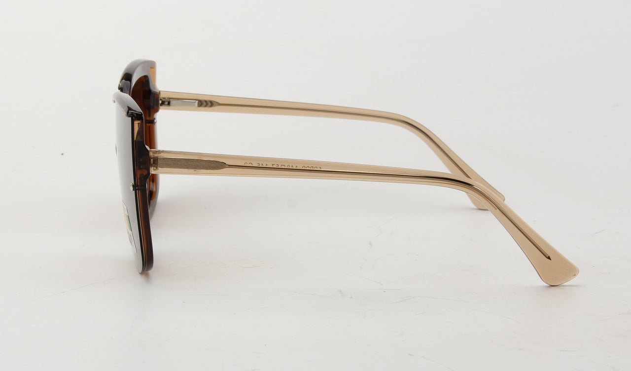 Women Access Sunglasses: Suntan - Brown - SpecSMART Eye Clinic (Side View)