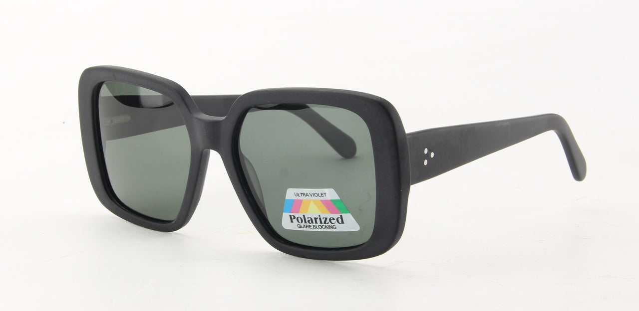 Women Insignia Sunglasses: Patigi - Black - SpecSMART Eye Clinic (Diagonal View)