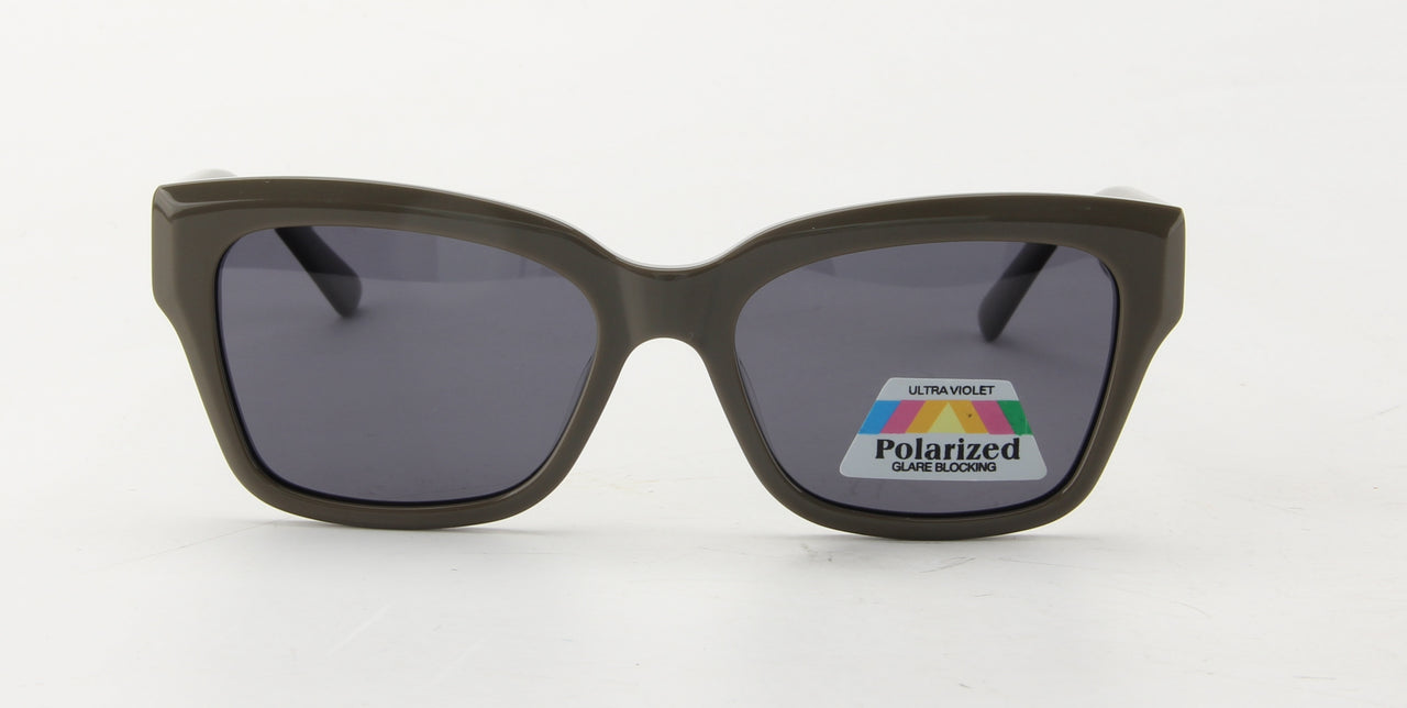 Men Insignia Sunglasses: Coconut - Brown Green - SpecSMART Eye Clinic (Front View)