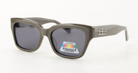 Thumbnail for Men Insignia Sunglasses: Coconut - Brown Green - SpecSMART Eye Clinic (Diagonal View)