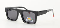 Thumbnail for Men Urban Sunglasses: Kamp - Black - SpecSMART Eye Clinic (Diagonal View)