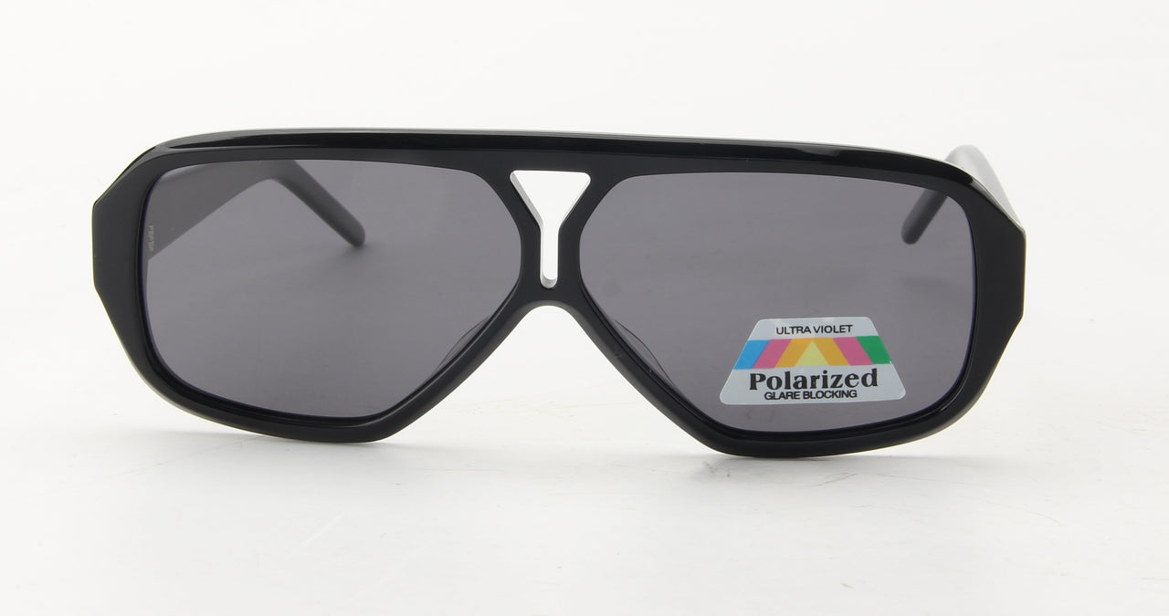 Men Urban Sunglasses: Landmark - Black - SpecSMART Eye Clinic (Front View)