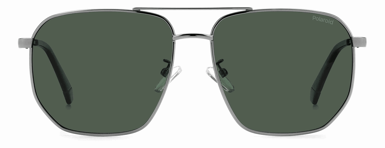 Men Polaroid Sunglasses: PLD 4141/G/S/X-Ruthenium - SpecSMART Eye Clinic (Front View)