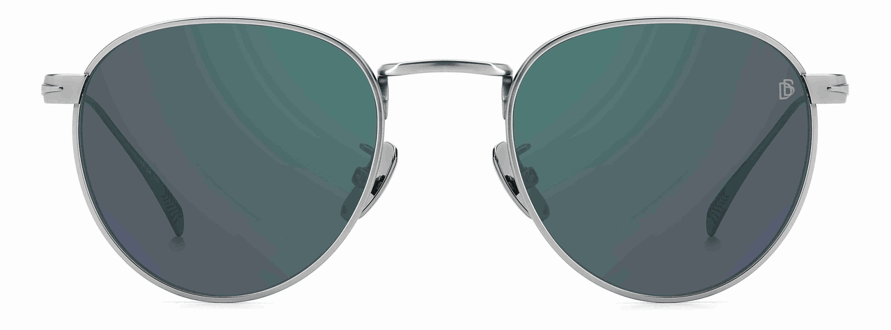 Men David Beckham Sunglasses: DB 1142/S - Matte Ruthenium- SpecSMART Eye Clinic (Front View)