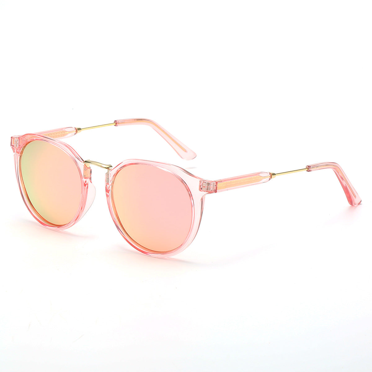 Women Access Sunglasses: Canggu - Transparent Pink - SpecSMART Eye Clinic (Diagonal View)