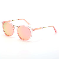 Thumbnail for Women Access Sunglasses: Canggu - Transparent Pink - SpecSMART Eye Clinic (Diagonal View)