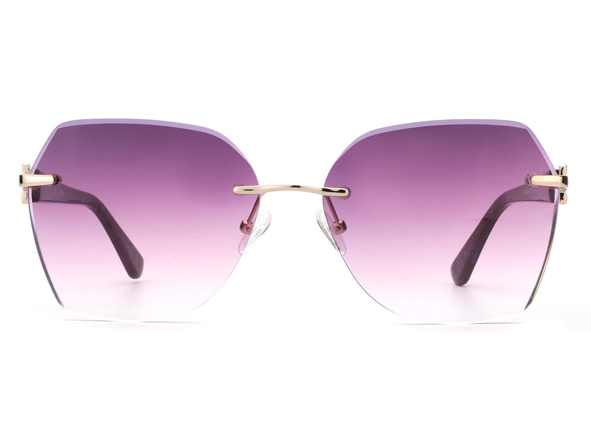 Women Insignia Sunglasses: Miami - Pink - SpecSMART Eye Clinic (Front View)