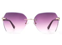 Thumbnail for Women Insignia Sunglasses: Miami - Pink - SpecSMART Eye Clinic (Front View)