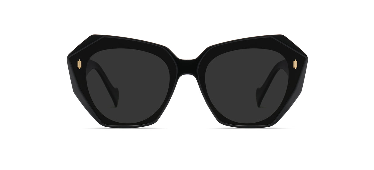Women Insignia Sunglasses: Rhyl - Black - SpecSMART Eye Clinic (Front View)