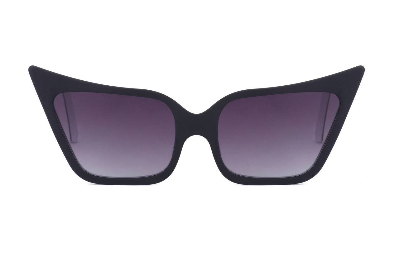 Women Urban Sunglasses: Bogota - Black White - SpecSMART Eye Clinic (Front View)