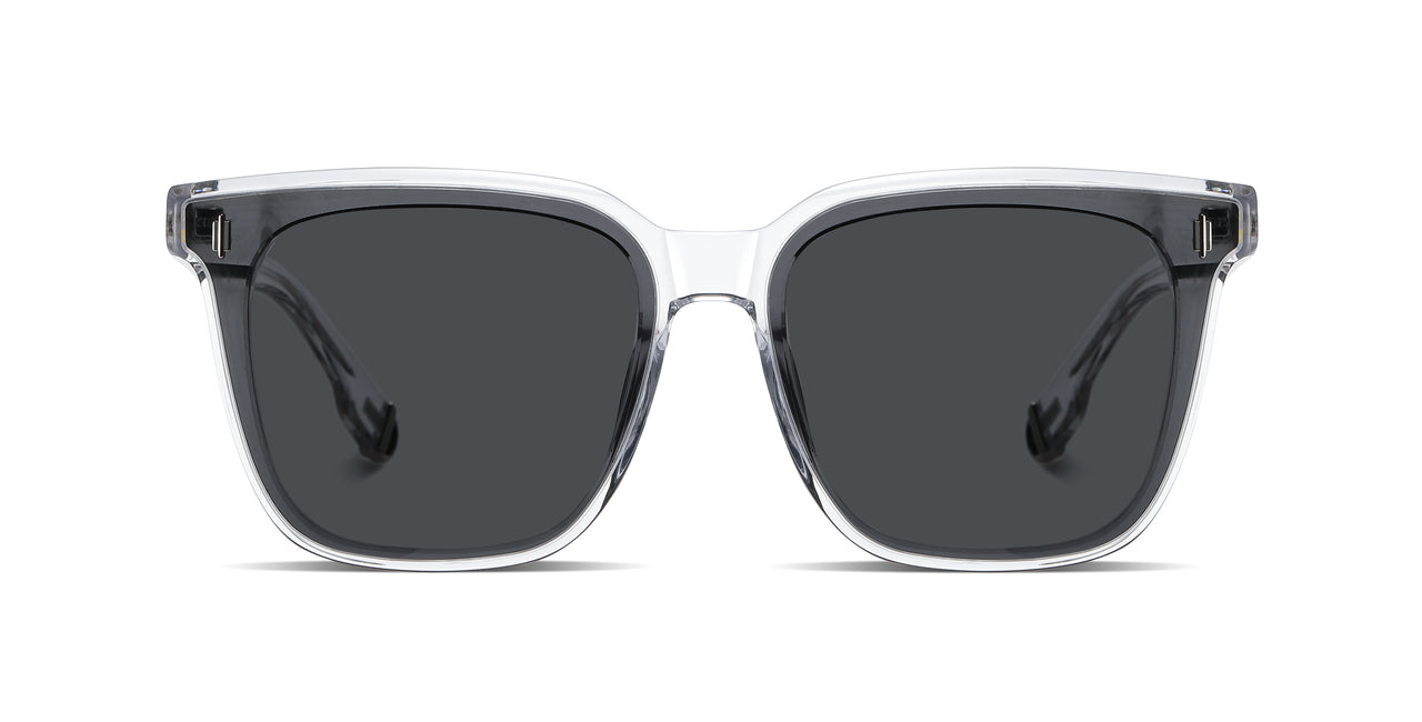 Women Urban Sunglasses: Busan - Crystal Black - SpecSMART Eye Clinic (Front View)