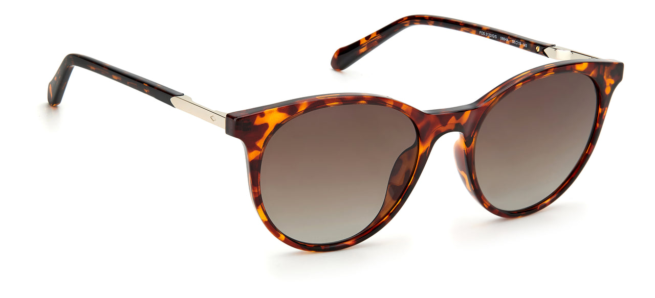 Women Sunglasses Fossil: Fos 3122/G/S - Havana(2) - SpecSMART Eye Clinic (Diagonal View)