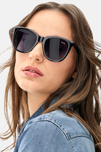 Thumbnail for Women Polaroid Sunglasses: PLD 4096/S/X - Black - SpecSMART Eye Clinic (Front Face View)