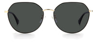 Thumbnail for Women Polaroid Sunglasses: PLD 4106/G/S - Gold Black - SpecSMART Eye Clinic (Front View)