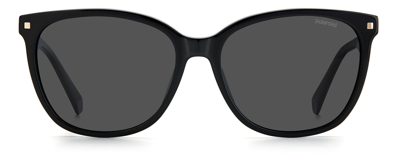Women Polaroid Sunglasses: PLD 4113/F/S/X - Black - SpecSMART Eye Clinic (Front View)