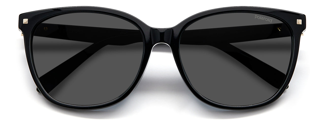 Women Polaroid Sunglasses: PLD 4113/F/S/X - Black(2) - SpecSMART Eye Clinic (Front View)