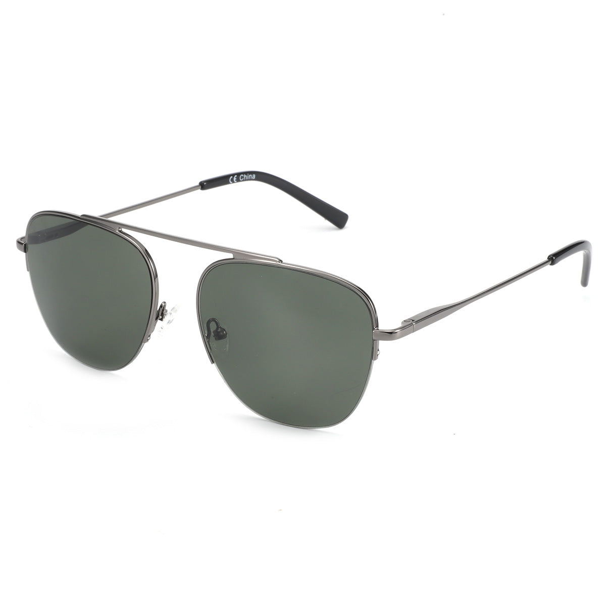 Men Insignia Sunglasses: Bondi - Gun - SpecSMART Eye Clinic (Diagonal View)