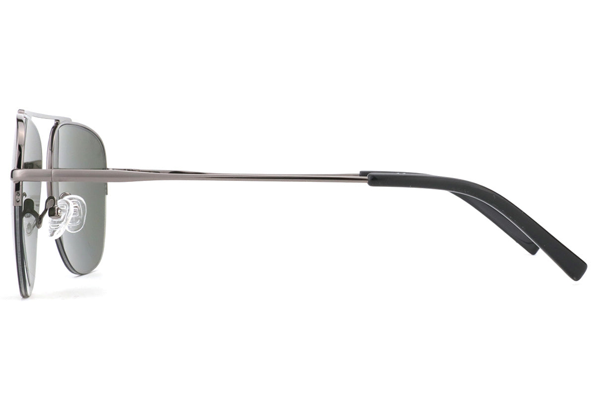 Men Insignia Sunglasses: Bondi - Gun - SpecSMART Eye Clinic (Side View)
