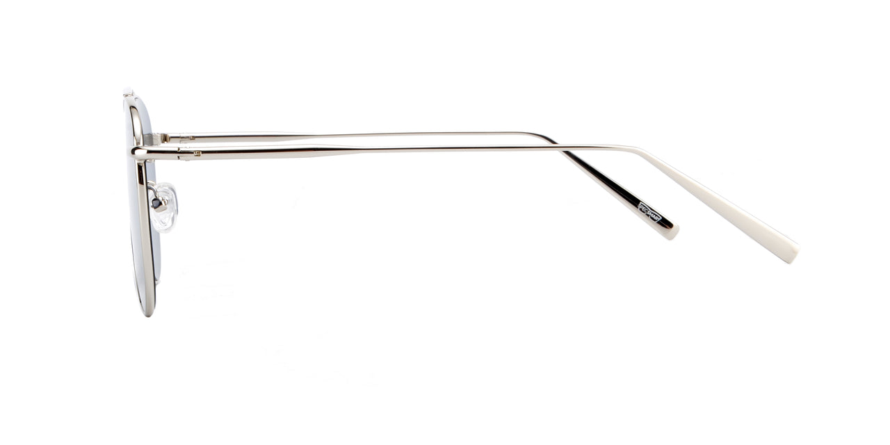 Men Urban Sunglasses: Everest - Blue Silver - SpecSMART Eye Clinic (Side View)