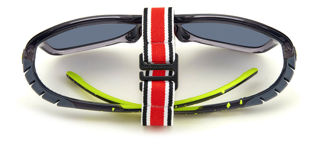 Men Carrera Sunglasses: Hyperfit 22/S - Grey Green - SpecSMART Eye Clinic (Upper Side View)
