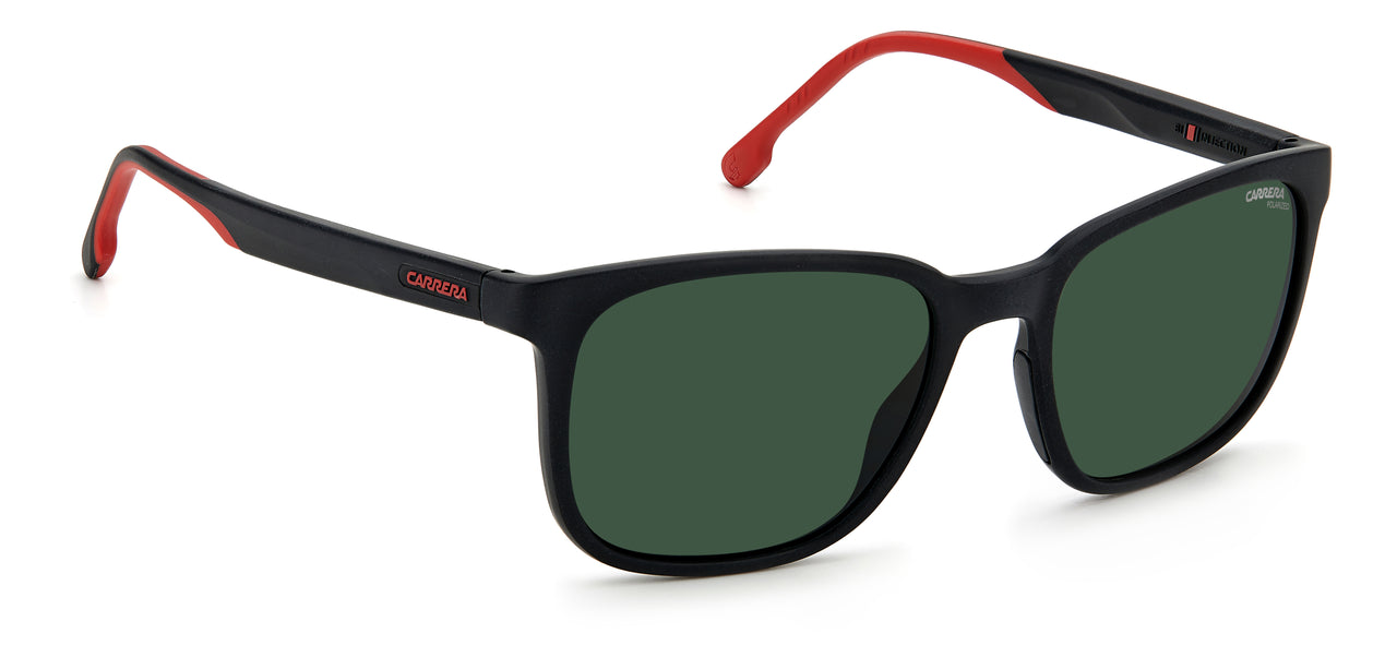 Men Carrera Sunglasses: Carrera 8046/S - Matte Black(2) - SpecSMART Eye Clinic (Diagonal View)