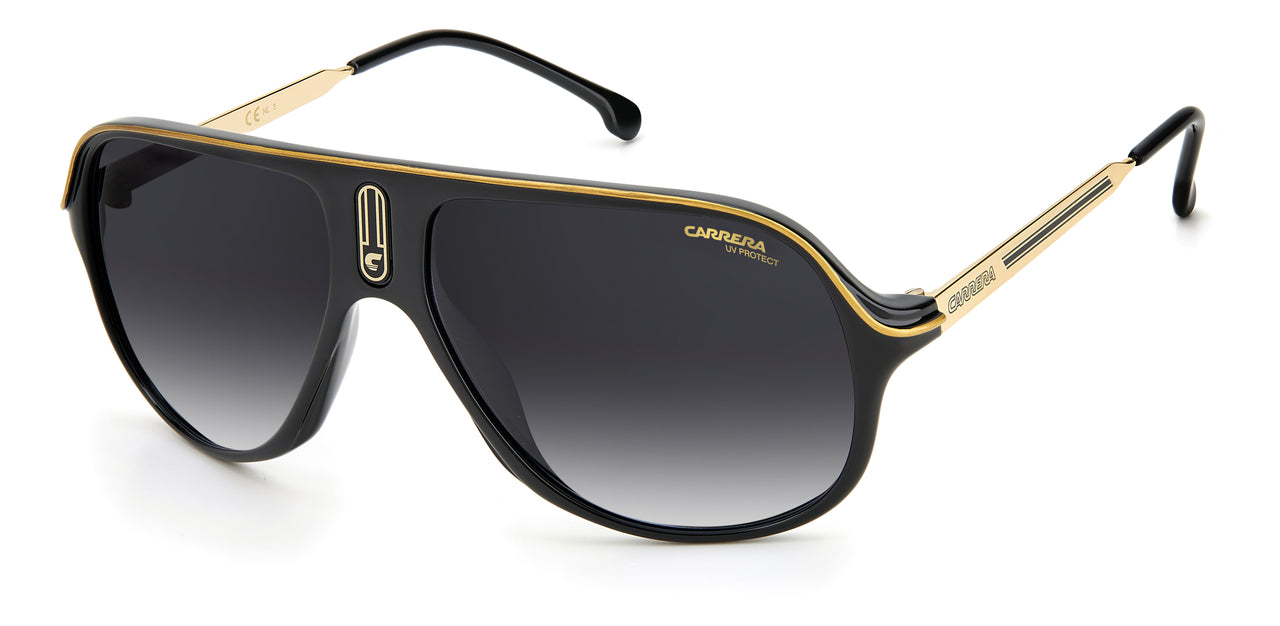 Unisex Carrera Sunglasses: Safari65/N - Black - SpecSMART Eye Clinic (Diagonal View)