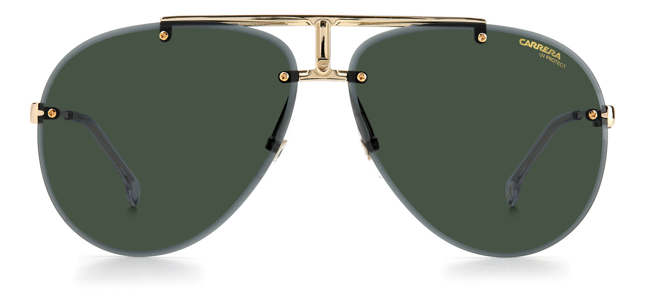 Unisex Carrera Sunglasses: Carrera 1032/S - Gold - SpecSMART Eye Clinic (Front View)
