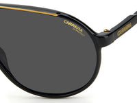Thumbnail for Unisex Carrera Sunglasses: Champion65/N - Black - SpecSMART Eye Clvinic (Zoom View)