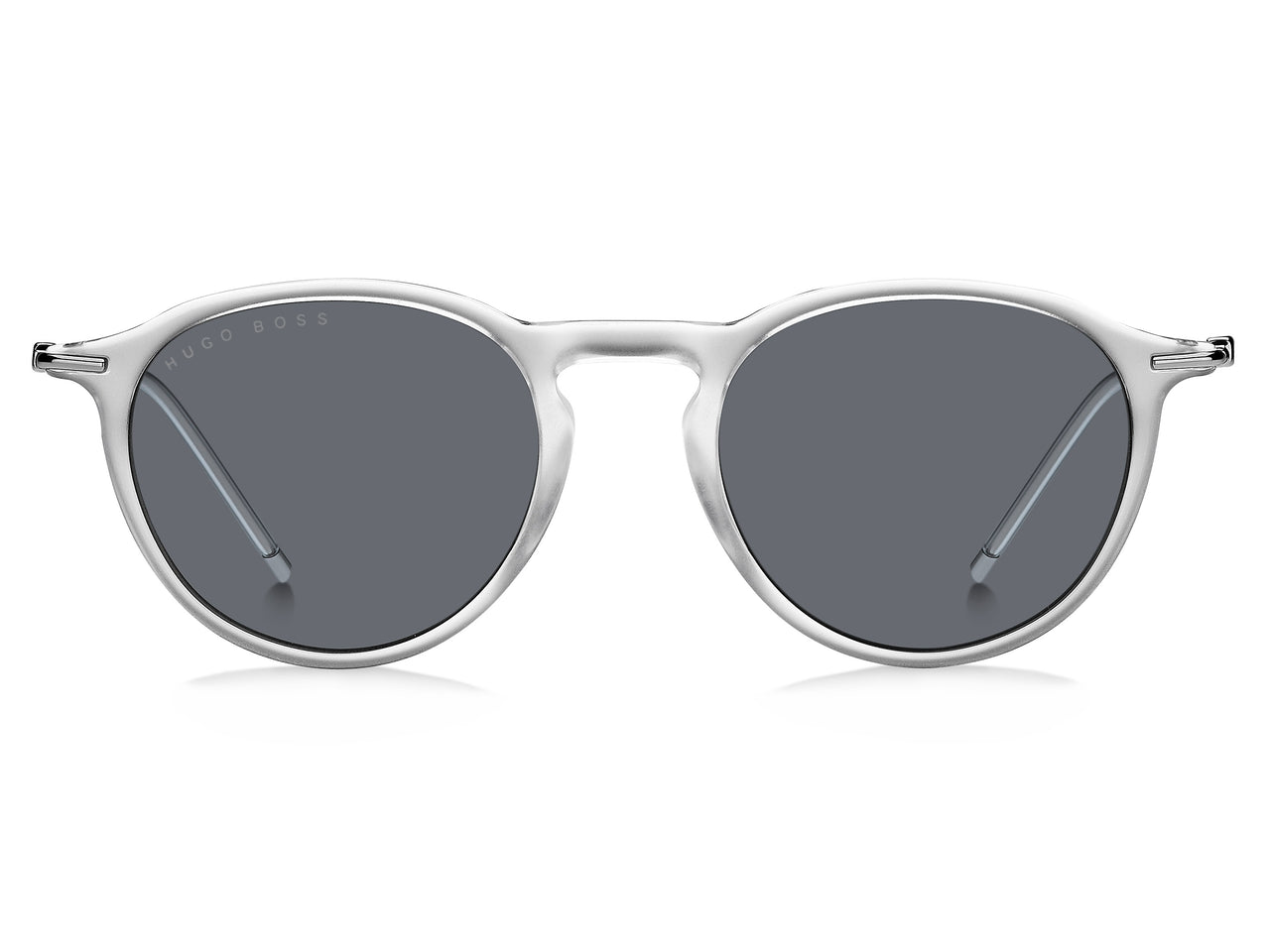 Men Hugo Boss Sunglasses: Boss 1309/S - Crystal Silver - SpecSMART Eye Clinic (Front View)