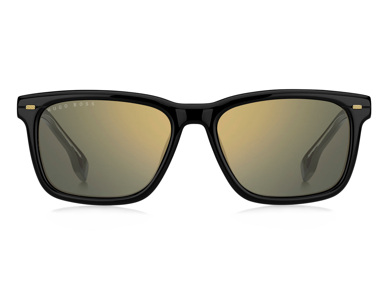 Men Hugo Boss Sunglasses: Boss 1318/S - Black - SpecSMART Eye Clinic (Front View)