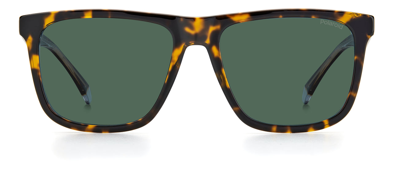 Men Polaroid Sunglasses: PLD 2102/S/X - Havana Crystal(2) - SpecSMART Eye Clinic (Front View)