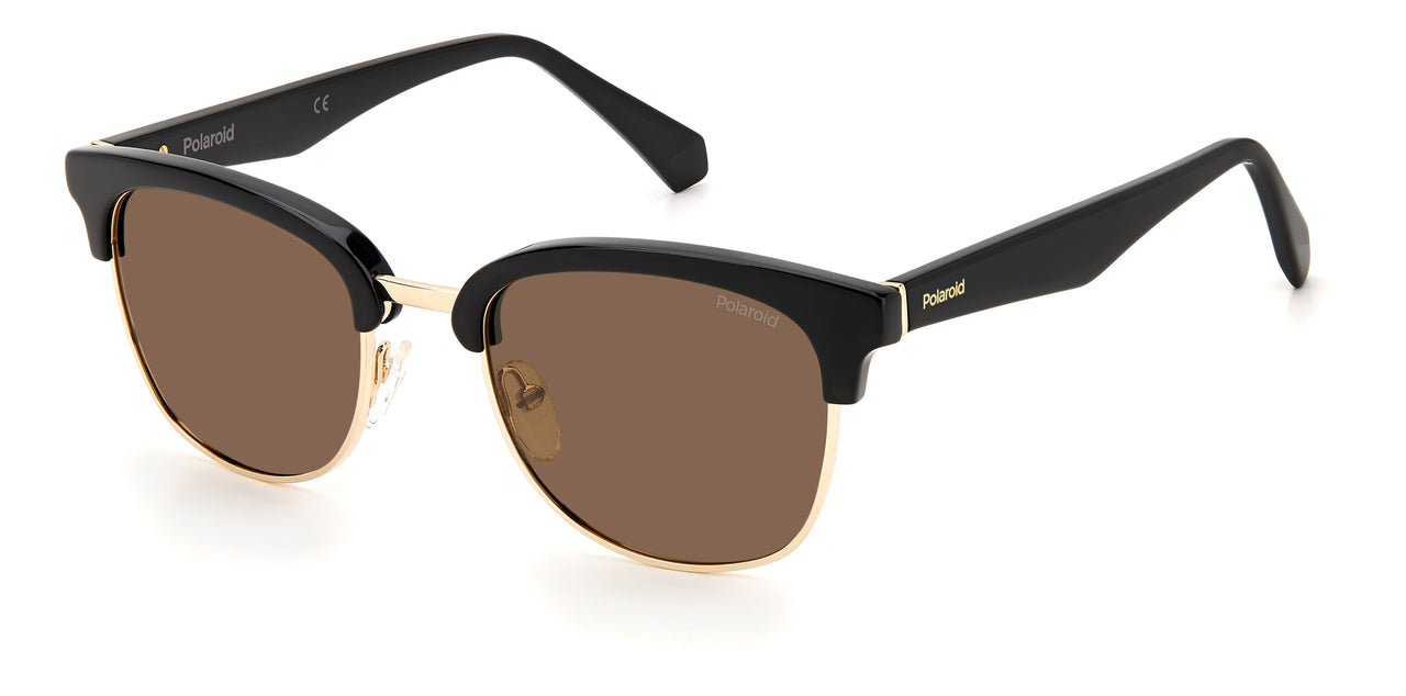 Men Polaroid Sunglasses: PLD 2114/S/X - Black - SpecSMART Eye Clinic (Diagonal View)