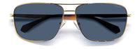 Thumbnail for Men Polaroid Sunglasses: PLD 2119/G/S - Gold(2) - SpecSMART Eye Clinic (Front View)