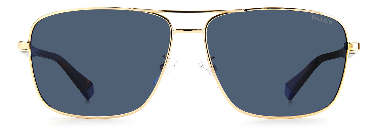 Men Polaroid Sunglasses: PLD 2121/S - Crystal Black - SpecSMART Eye Clinic (Front View)