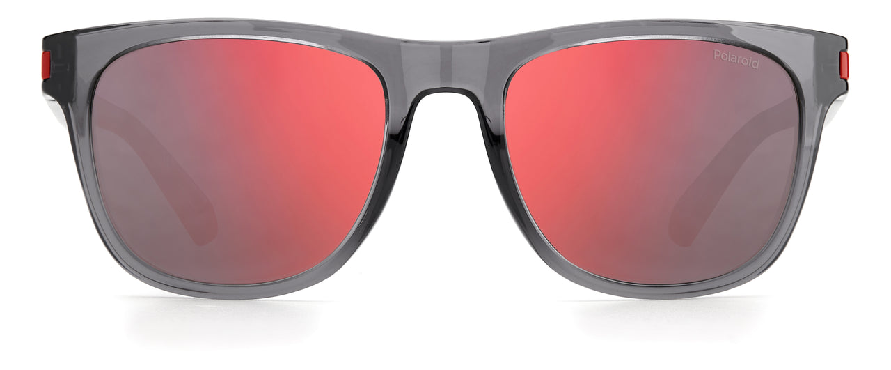 Men Polaroid Sunglasses: PLD 2122/S - Grey Red(2) - SpecSMART Eye Clinic (Front View)