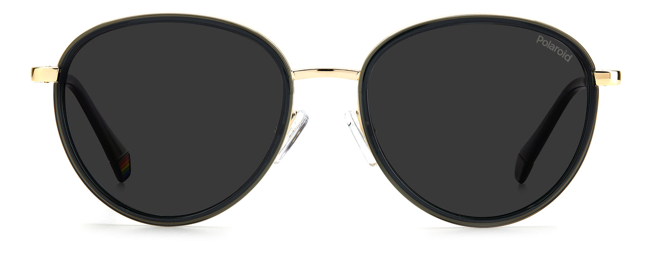 Men Polaroid Sunglasses: PLD 6150/S/X - Grey - SpecSMART Eye Clinic (Front View)