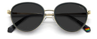 Thumbnail for Men Polaroid Sunglasses: PLD 6150/S/X - Grey(2) - SpecSMART Eye Clinic (Front View)