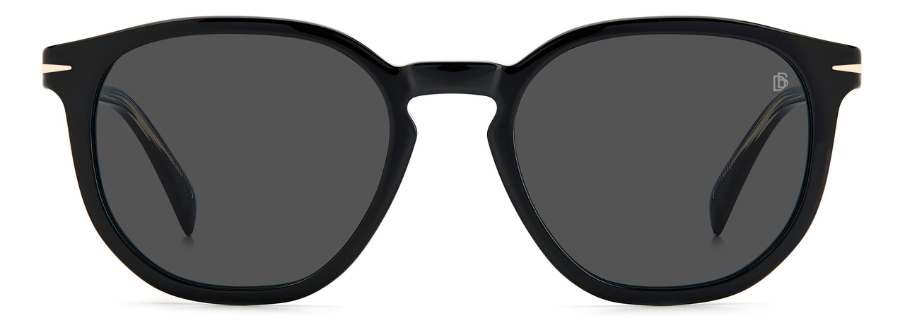 Men David Beckham Sunglasses: DB 1099/S - Black - SpecSMART Eye Clinic (Front View)