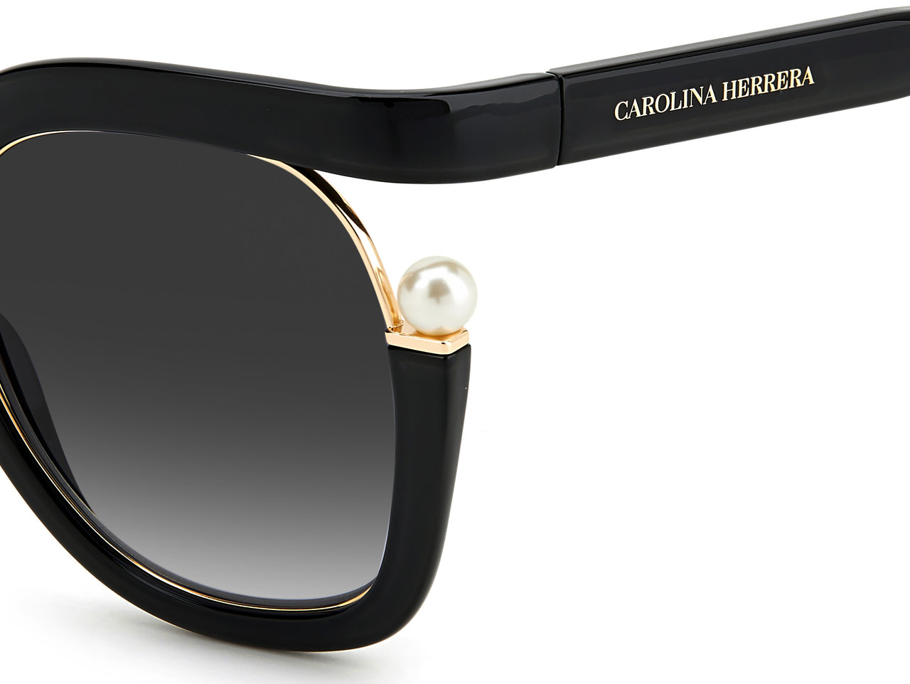 Women Carolina Herrera Sunglasses: CH 0003/S - Black - SpecSMART Eye Clinic (Zoom View)