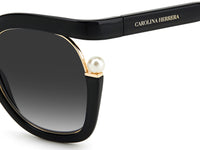 Thumbnail for Women Carolina Herrera Sunglasses: CH 0003/S - Black - SpecSMART Eye Clinic (Zoom View)