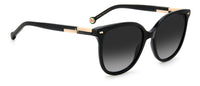 Thumbnail for Women Carolina Herrera Sunglasses: HER 0136/S - Black Nude(2) - SpecSMART Eye Clinic (Diagonal View)