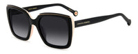 Thumbnail for Women Carolina Herrera Sunglasses: HER 0143/G/S - Black Nude - SpecSMART Eye Clinic (Diagonal View)