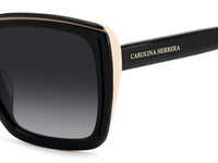 Thumbnail for Women Carolina Herrera Sunglasses: HER 0143/G/S - Black Nude - SpecSMART Eye Clinic (Zoom View)