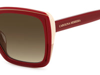 Thumbnail for Women Carolina Herrera Sunglasses: HER 0143/G/S - Burgundy Beige - SpecSMART Eye Clinic (Zoom View)