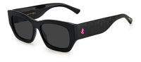 Thumbnail for Women Jimmy Choo Sunglasses: CAMI/S - Black - SpecSMART Eye Clinic (Diagonal View)