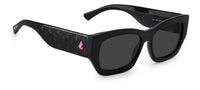 Thumbnail for Women Jimmy Choo Sunglasses: CAMI/S - Black(2) - SpecSMART Eye Clinic (Diagonal View)