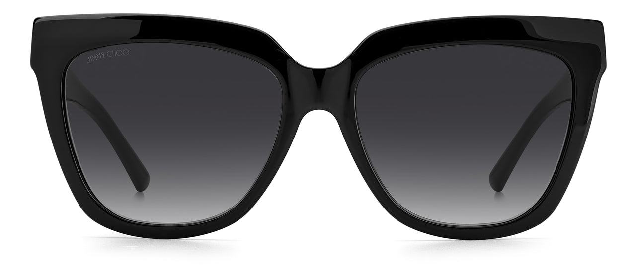 Women Jimmy Choo Sunglasses: JULIEKA/S - Black - SpecSMART Eye Clinic (Front View)