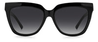 Thumbnail for Women Jimmy Choo Sunglasses: JULIEKA/S - Black - SpecSMART Eye Clinic (Front View)